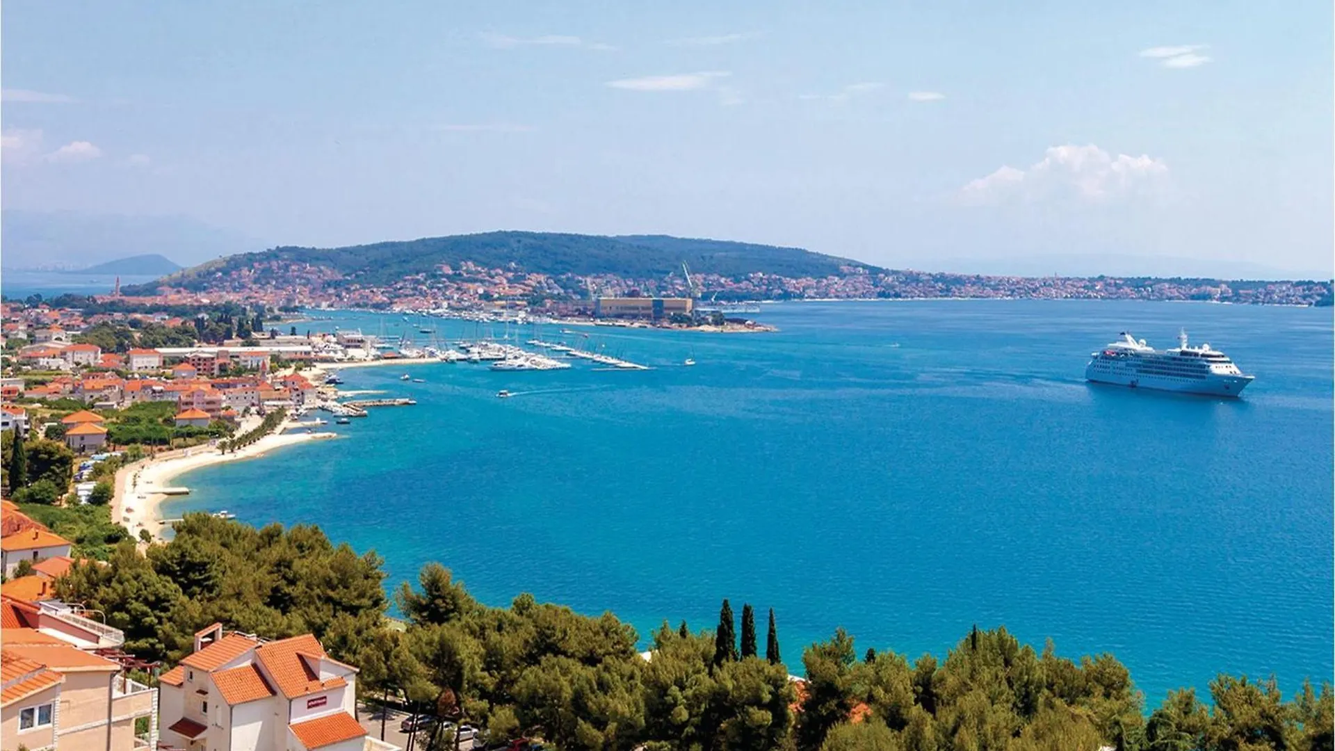 Nice Apartment In Seget Donji With House Sea View Trogir